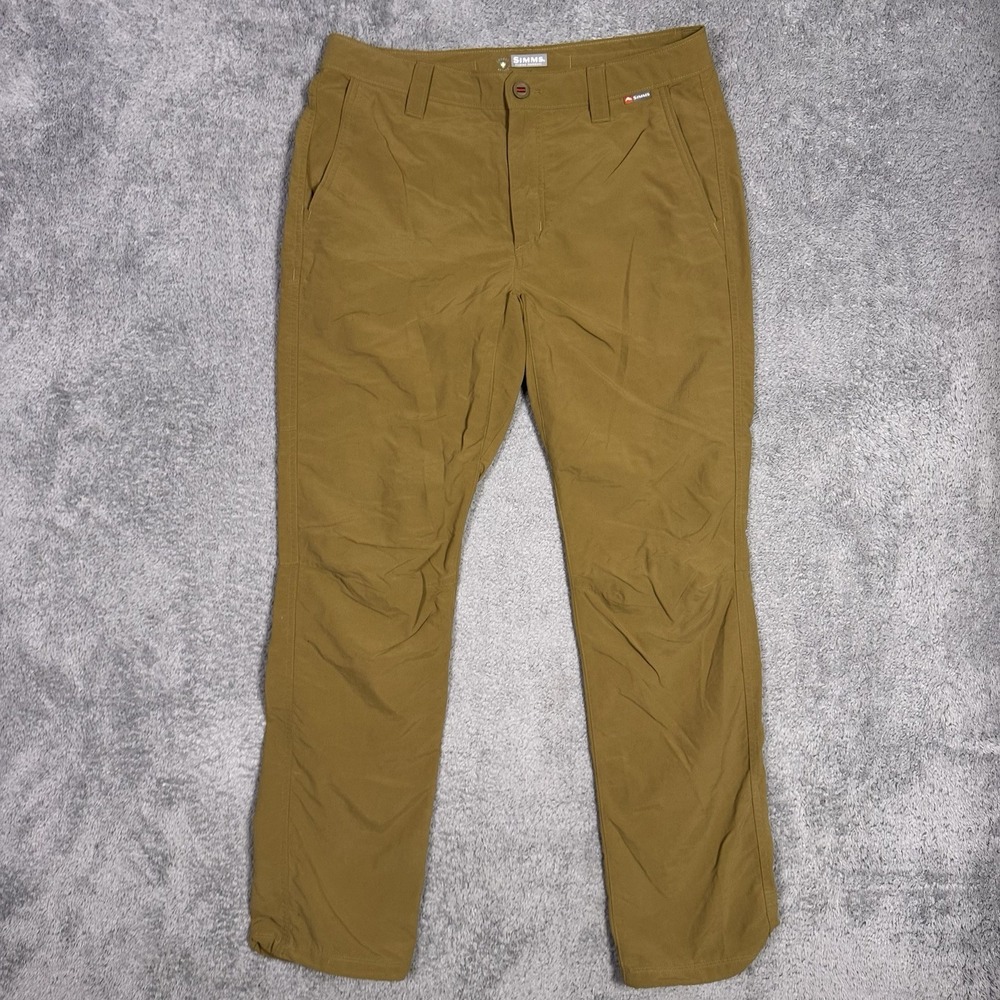 Simms Pants Men's 32x32 Bugstopper Driftwood Superlight Insect Shield Fishing